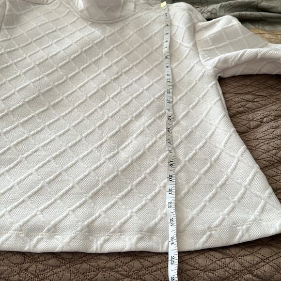 Sunday in Brooklyn | Anthropologie Mollie Button Shoulder Top Size S - Picture 13 of 13